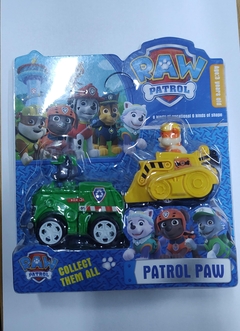 Paw Patrol Autos 2 Personajes