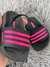 Chinelo Slide adidas preto e rosa 17 ao 24