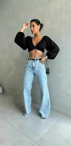 Wide Leg Jeans - Doce de Menina