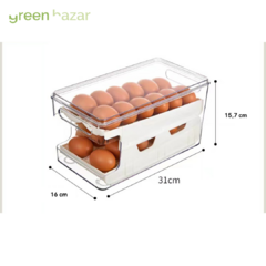 Recipiente Deslizante para 24 huevos - tienda online