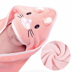 Imagen de Toallón para bebe con capucha