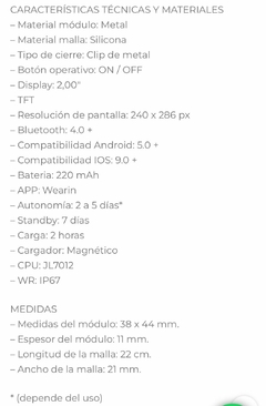 Imagen de SMARTWATCH KNOCK OUT 5149 (4 MALLAS)