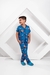 Pijama Americano Kids Personagens HP Emojis