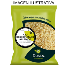 Ajo Deshidratado Ahumado - Sin TACC - Bolsa de 500gr