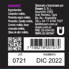 Baharat (Siete Especias Árabes) - Sin TACC - Pote de 120gr en internet