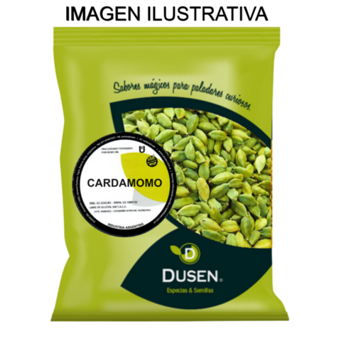 Cardamomo verde entero - Sin TACC - Bolsa de 250gr