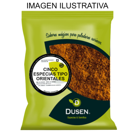 Cinco Especias tipo orientales- Sin TACC - Bolsa de 1kg