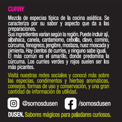 Curry - Sin TACC - Pote de 120gr - comprar online