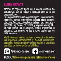 Curry Picante - Sin TACC - Pote de 120gr - comprar online