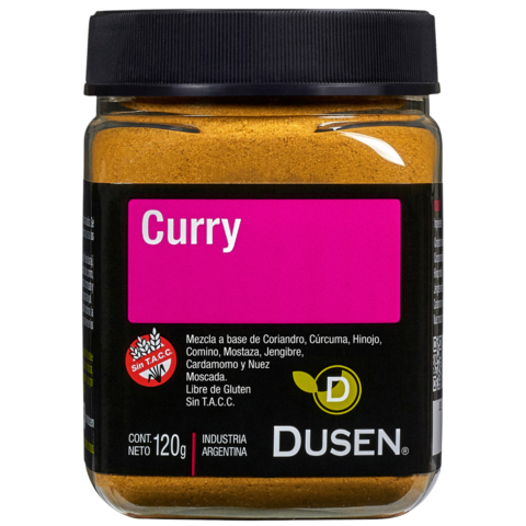 Curry - Sin TACC - Pote de 120gr