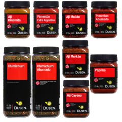 Línea Gourmet de Especias Completa - SIN TACC - 44 Potes - comprar online