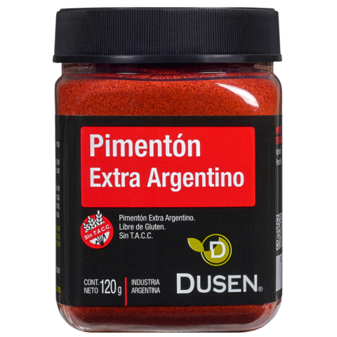 Pimentón Extra Argentino - Sin TACC - Pote de 120gr