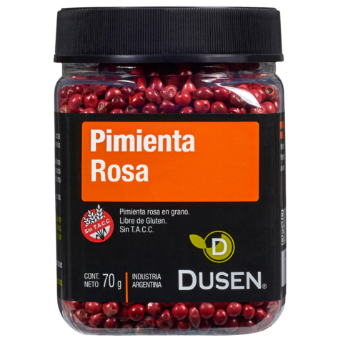 Pimienta Rosa en Grano - Sin TACC - Pote de 70gr