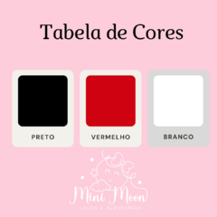 Laço Escolar Aplique ABC e Pom Pom Tamanho G ( 18 cores disponíveis ) Obs : a cor do aplique não muda - comprar online