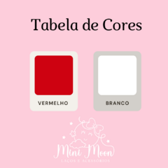 Trio de Hair Clips Escolar com Iniciais (outas opções de cores) - comprar online