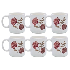 Imagen de Vermelho - Set x 6 Tazas Te c/Plato 200 cc Oxford