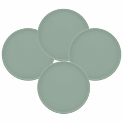 SET X4 PLATO PLAYO 26 CM MENTA - OXFORD