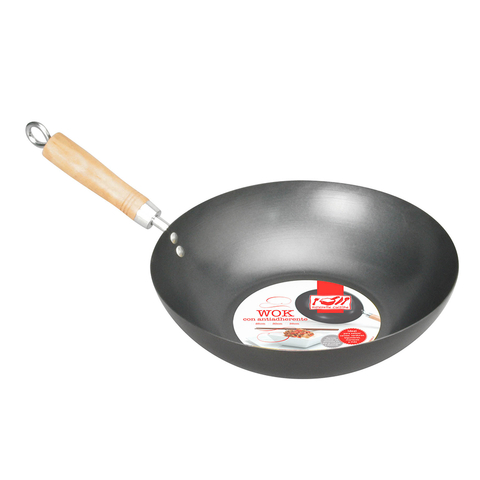 Wok Antiadherente 30 cm c/Mango Madera