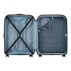 VALIJA CABINA CARRY ON DELSEY BINALONG RIGID RUEDA 360 NEGRO - comprar online