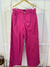 Wide leg jeans pink GG (46) - comprar online