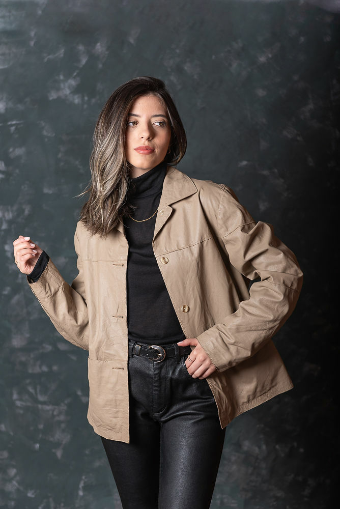 Jaqueta de couro siberian sales