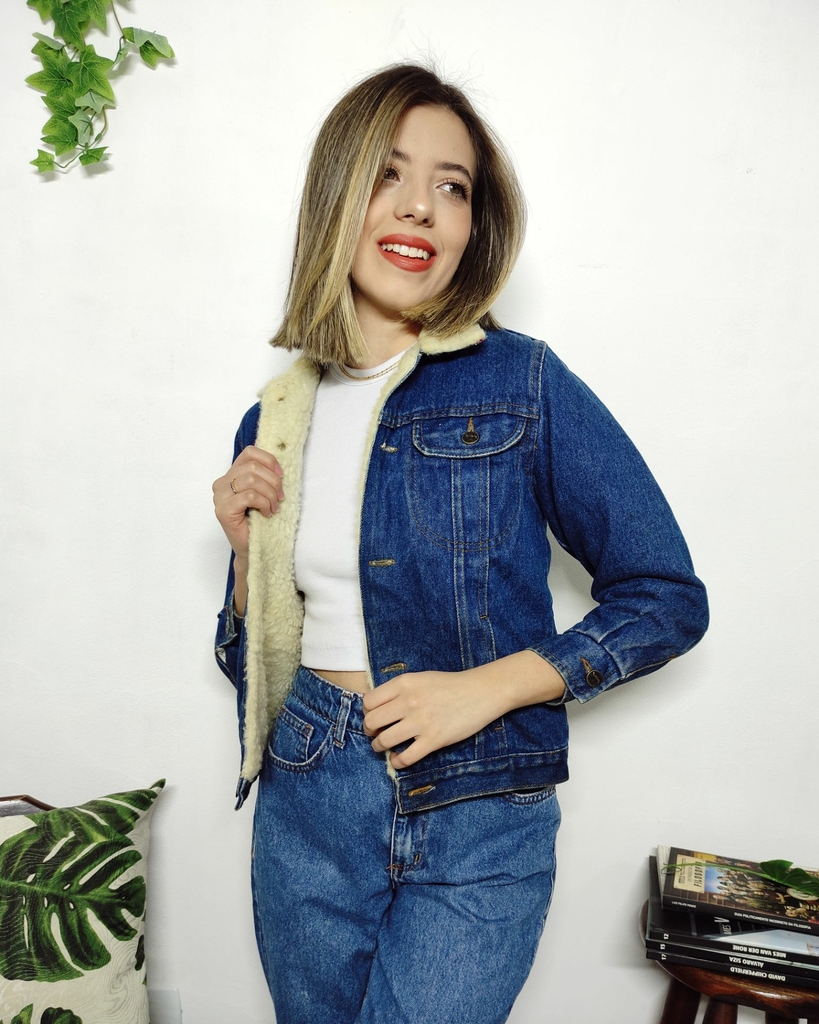 Jaqueta jeans na best sale c&a