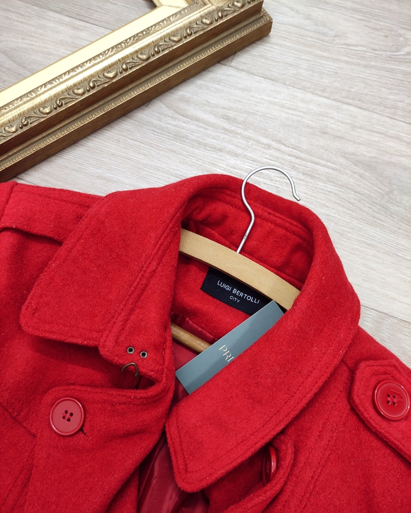 Jaqueta de couro luigi bertolli on sale