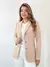 Blazer Feminino Alfaitaria Paula- Bege Claro