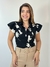 Camisa Cropped Feminina Bordada Duda na internet