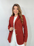 Blazer Feminino Alfaitaria Paula Terra Cota