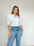 Camisa Cropped Feminina em tricoline Mellisa - comprar online