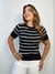 Blusa Feminina em Tricot listrada Laura - UseCarolMaia