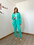 Blazer Feminino em Alfaiataria Paula Verde Tiffany na internet