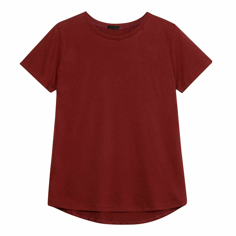 REMERA FORM BORDO