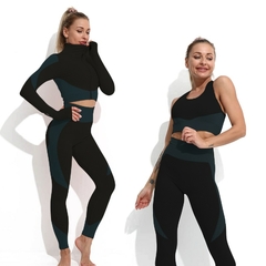 Conjunto Fitness de 2 e 3 Peças, Conjunto de ioga 2 e 3 Peças Fit. - Clube das Coisas - Tudo para Você ficar mais Linda e Sexy