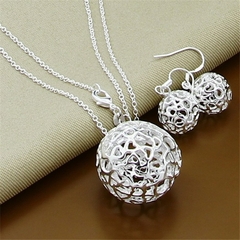 Conjunto de Colar e Pulseira de Prata 925 Rechel. - comprar online