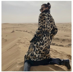 Sobretudo Leopardo Quente Estilo Europeu, Coleção de Inverno. - Clube das Coisas - Tudo para Você ficar mais Linda e Sexy