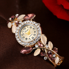 Relógio Feminino analógico Ashiley, Relógio com Pulseira Fina de Strass. - loja online