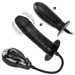 Vibrador Elétrico Inflável, Masturbador que Vibra e Infla, Pênis que vibra e infla.