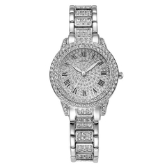 Relógios Feminino com Strass analógico Hilary, Relógio de Dourado com Strass. - comprar online