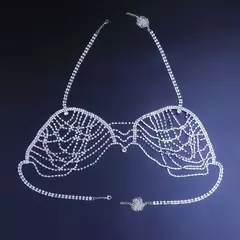 Conjunto de Joias para o Corpo Sexy toda em Strass Lilian. - loja online