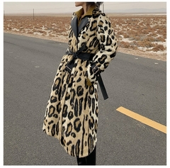 Sobretudo Leopardo Quente Estilo Europeu, Coleção de Inverno. - Clube das Coisas - Tudo para Você ficar mais Linda e Sexy