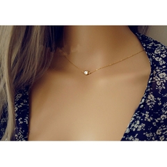 Colar Ivy para Decote Costas Nuas com Strass, Colar Body Chain para Costas. - comprar online