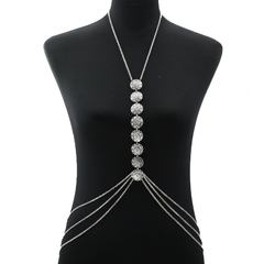 Colar para Decote Costas Nuas com Medalhas, Colar Body Chain Lindisei para Costas. - comprar online