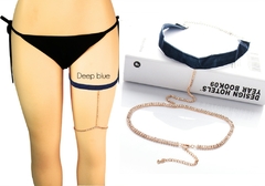 Corrente Corporal de Coxa de Strass Joia Sexy Lilian. - comprar online