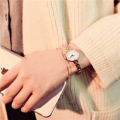 Imagem do Relógio de Pulso Feminino Rose Dourado analógico Scarlett, Relógio Rose Moda Feminina.