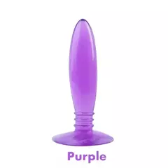 Plugue Anal com Ventosa, Vibrador Plugue Anal para Iniciante.