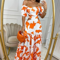 Vestido casual florido discount