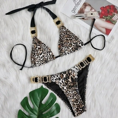 Conjunto de Biquíni sexy com detalhes em Pedrinhas brilhantes, Biquíni com duas peças. na internet