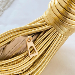 Imagem do Bolsa de Mão elegante, Bolsa Feminina de Ombro, Bolsa Pequena Knot.